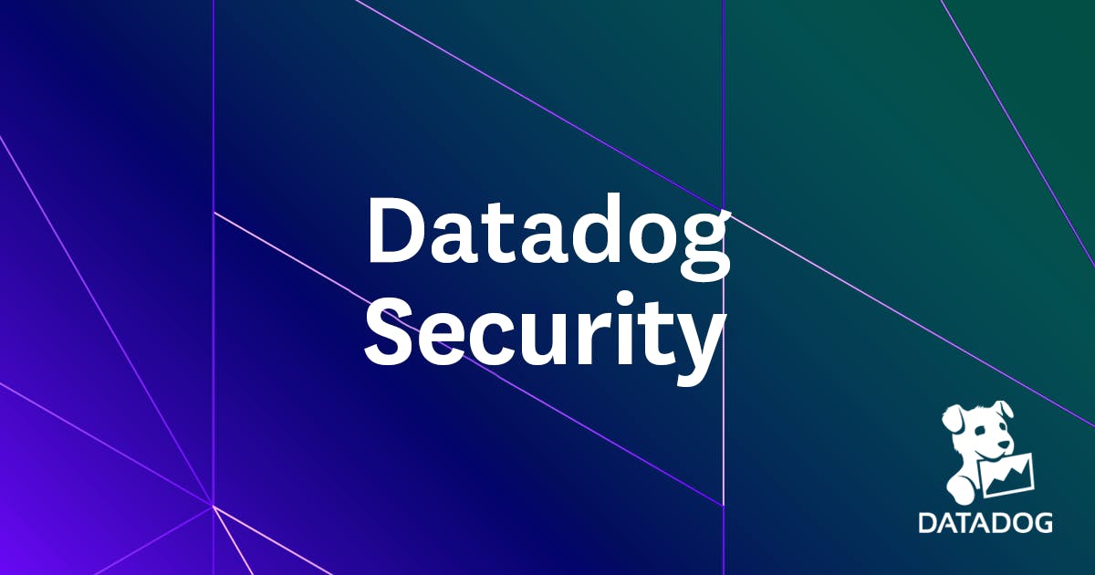 Cyber Security Datadog Security Monitoring